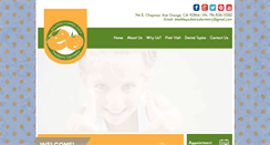 Desktop Screenshot of orangekidsdental.com